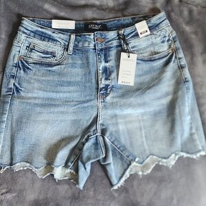 Judy Blue Women's Blue Denim Shorts